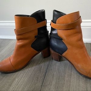 Wolverine 1000 Mile Rockford Pull on Heeled Womens Boots Leather size 8.5